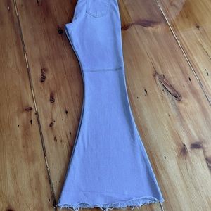 70’s Style super flare and stretchy jeans